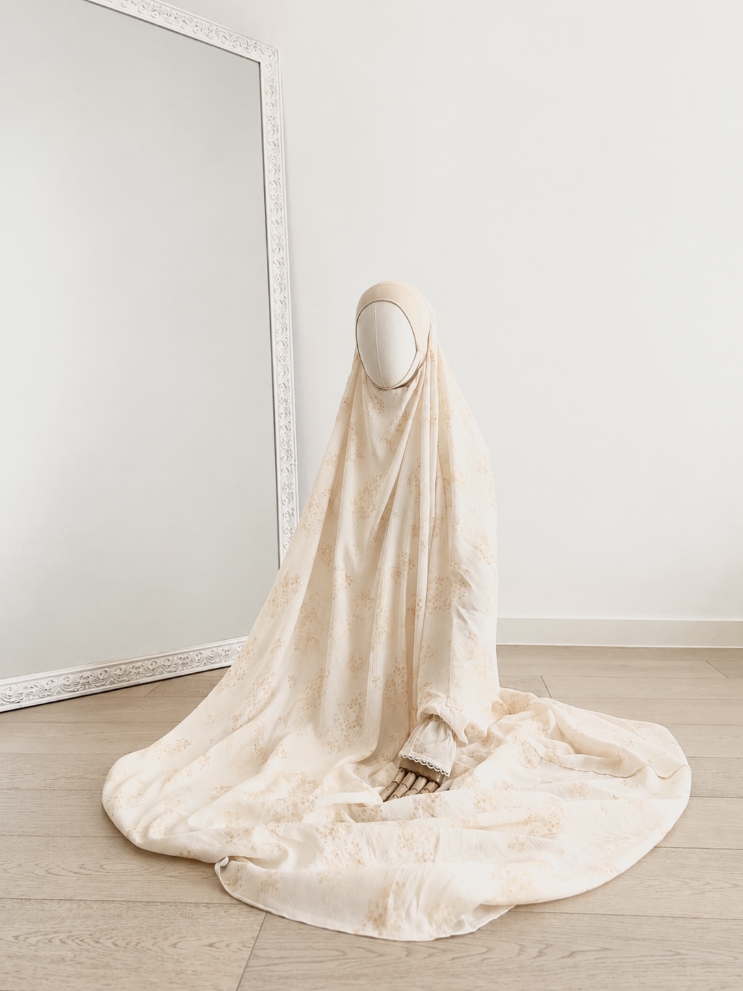 Jilbab de prière - Jaune Pastel