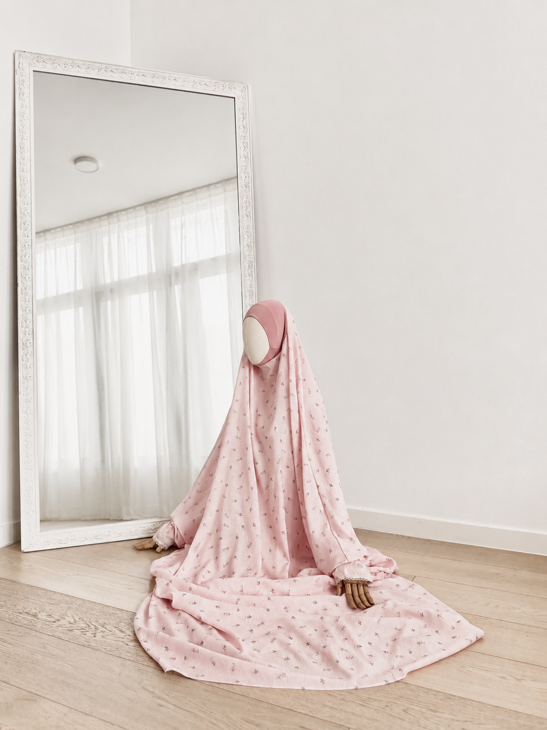 Jilbab de prière - Rose