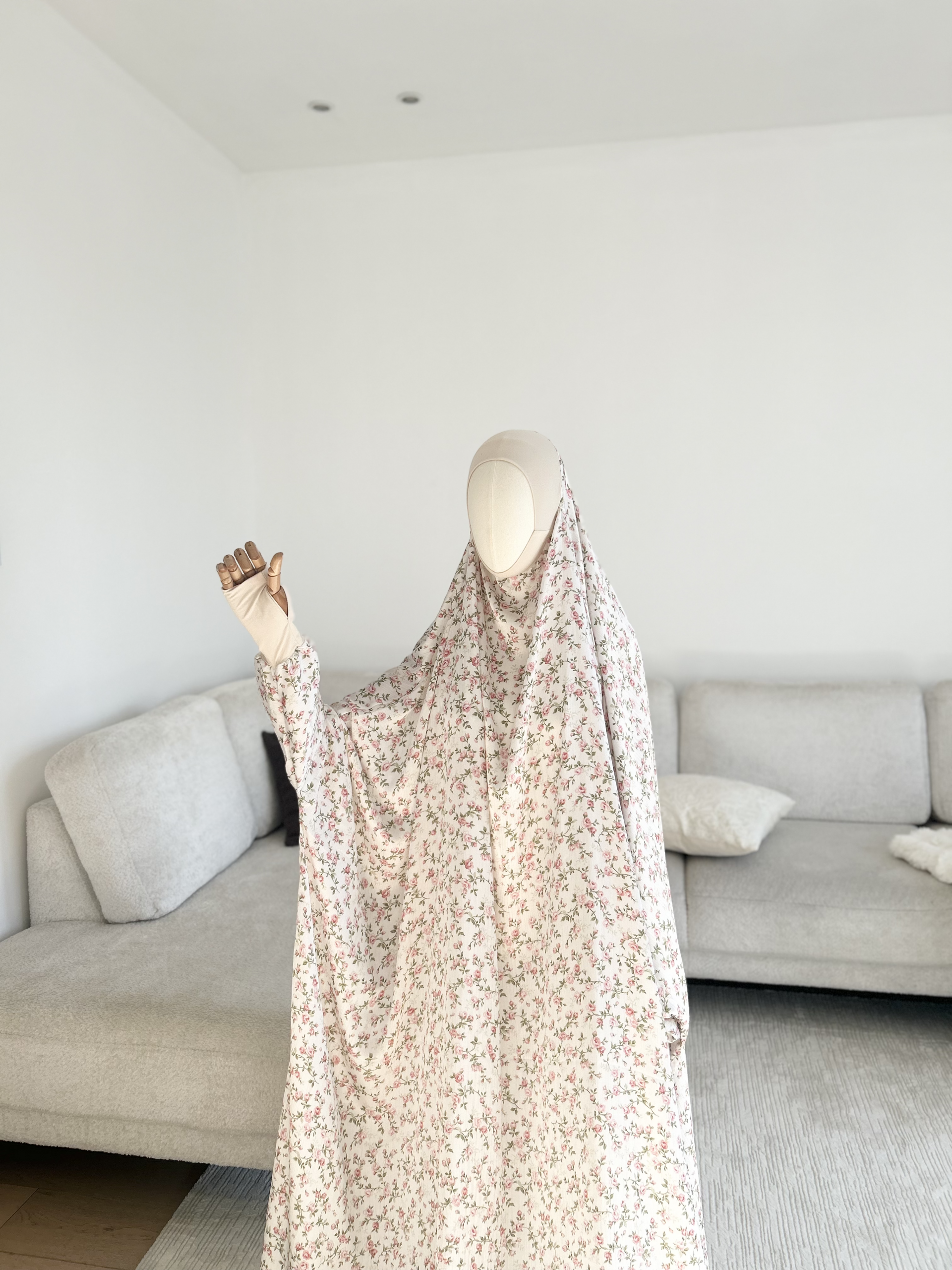 Jilbab de prière - Beige