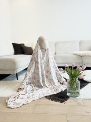 Jilbab de prière - Rose pastel