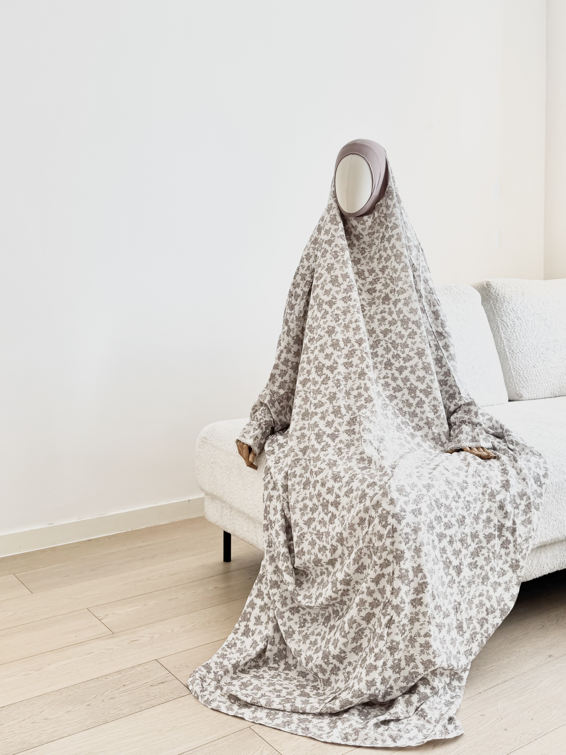 Jilbab de prière - Taupe rosé